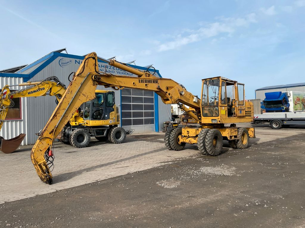 Liebherr A 911 C A911C Umschlagbagger Magnet-Generator - حفار ذو عجلات: صورة 2 Liebherr A 911 C A911C Umschlagbagger Magnet-Generator - حفار ذو عجلات: صورة 2