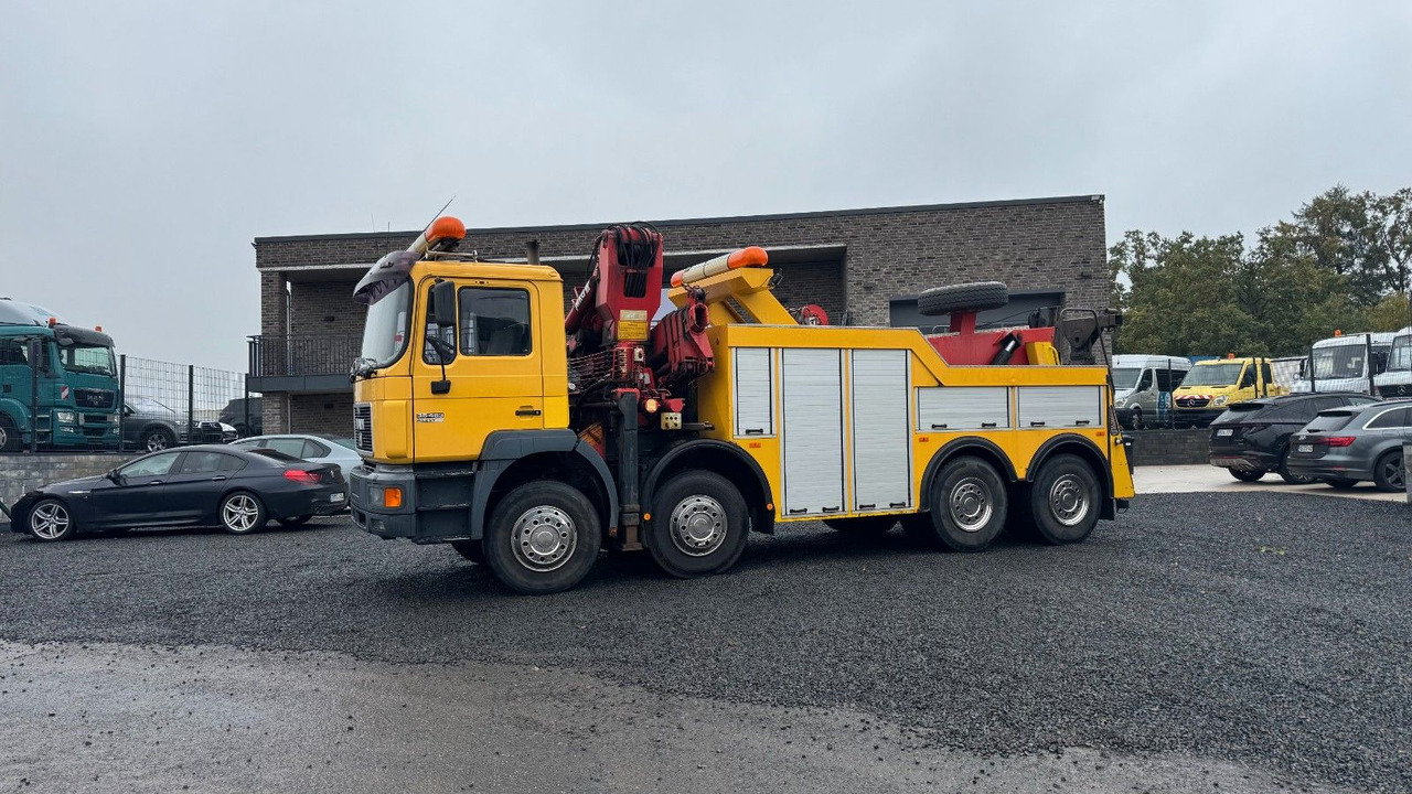 MAN 35.463 Abschleppwagen Kran LKW Berger Wilk WR25 - شاحنة سحب: صورة 1 MAN 35.463 Abschleppwagen Kran LKW Berger Wilk WR25 - شاحنة سحب: صورة 1