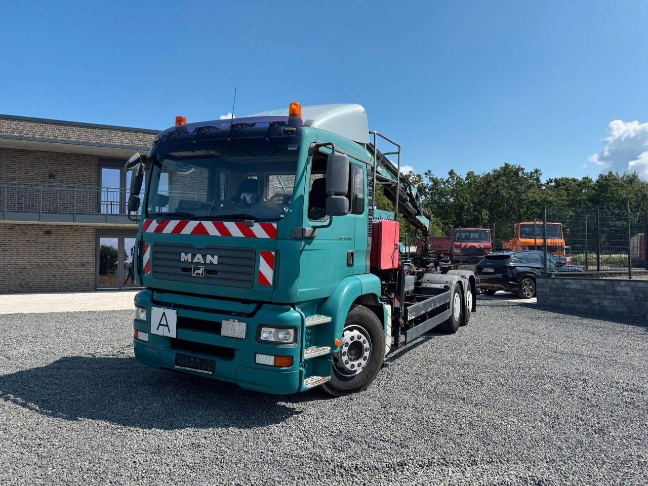 MAN TGA 26.360 Kran TeRex Multilift Fernbedienung - شاحنة برافعة خطافية, شاحنة كرين: صورة 3 MAN TGA 26.360 Kran TeRex Multilift Fernbedienung - شاحنة برافعة خطافية, شاحنة كرين: صورة 3