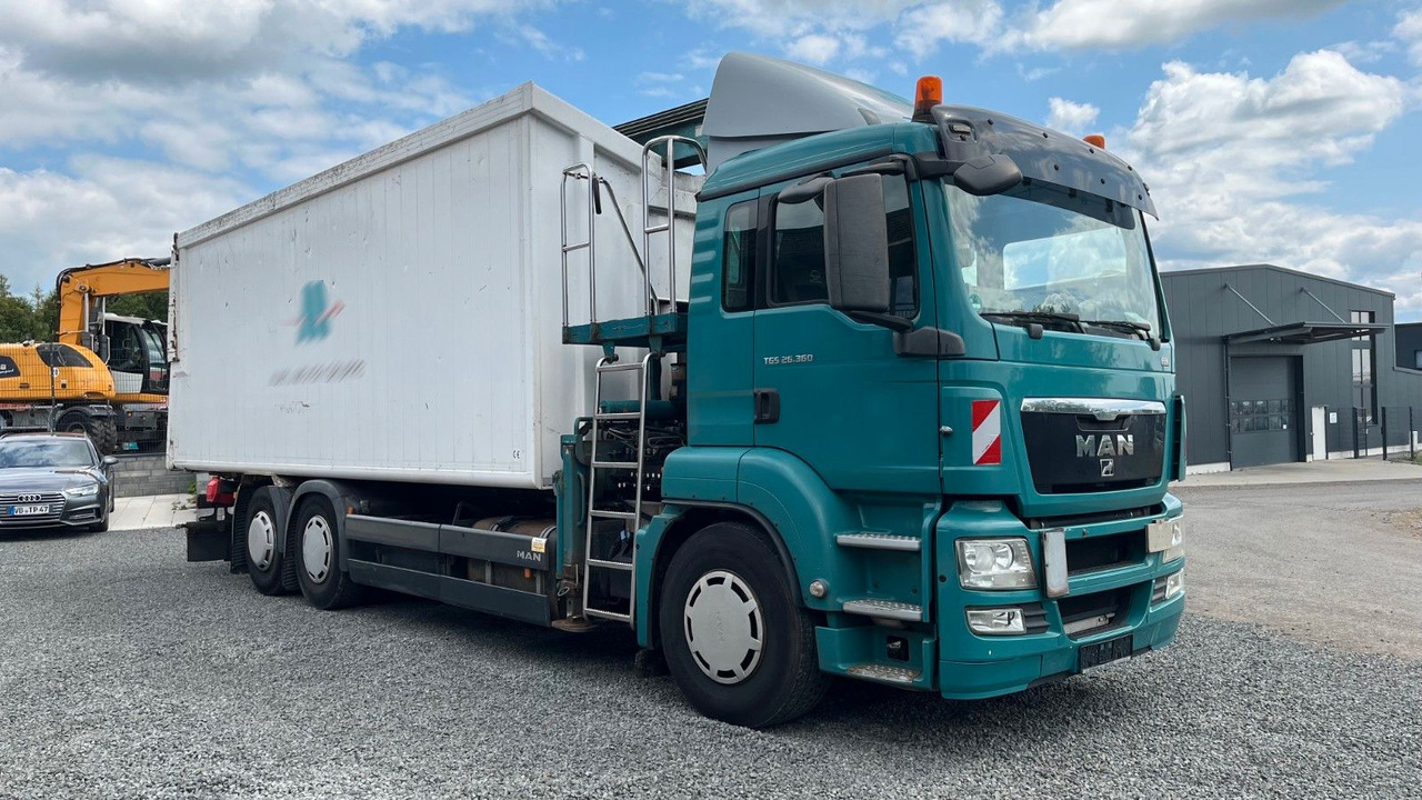 MAN TGS 26.360 Müllwagen Glas Kran Kipper - شاحنة قمامة: صورة 3 MAN TGS 26.360 Müllwagen Glas Kran Kipper - شاحنة قمامة: صورة 3