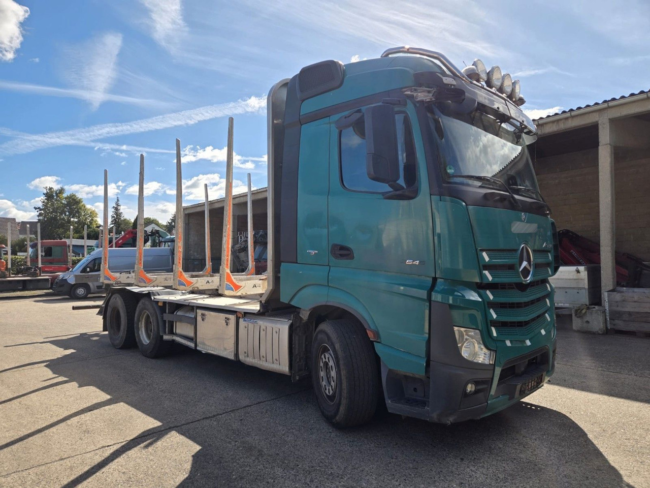 Mercedes-Benz Actros 2645 Holztransporter ohne Kran - شاحنة قطع الأشجار: صورة 2 Mercedes-Benz Actros 2645 Holztransporter ohne Kran - شاحنة قطع الأشجار: صورة 2