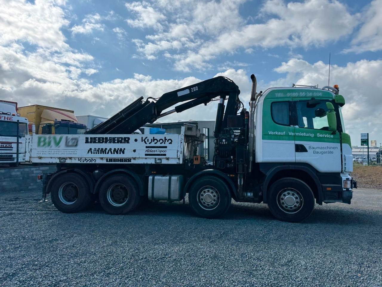 Scania 164G 580 V8 Kran Hiab 280 Retarder Sattelplatte Scania 164G 580 V8 Kran Hiab 280 Retarder Sattelplatte - شاحنات مسطحة, شاحنة كرين: صورة 5 Scania 164G 580 V8 Kran Hiab 280 Retarder Sattelplatte Scania 164G 580 V8 Kran Hiab 280 Retarder Sattelplatte - شاحنات مسطحة, شاحنة كرين: صورة 5