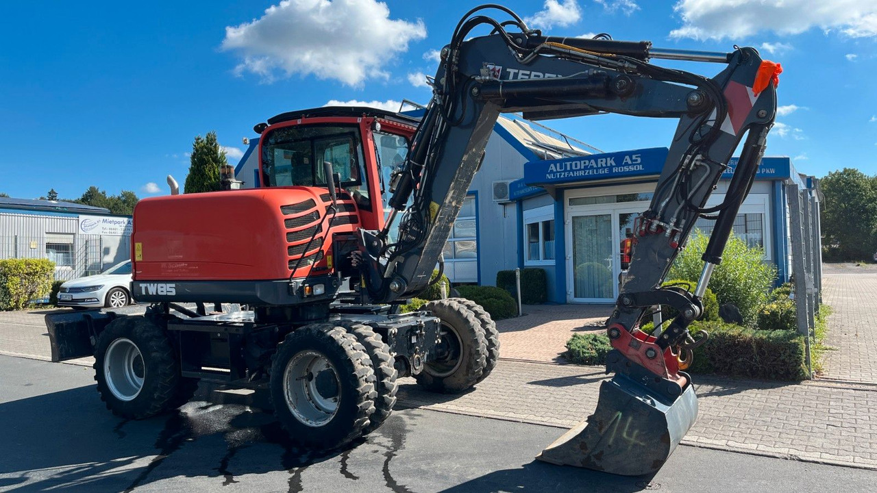 Schaeff TeRex TW85 Mobilbagger 8600 Kg Verstellausleger - حفار ذو عجلات: صورة 1 Schaeff TeRex TW85 Mobilbagger 8600 Kg Verstellausleger - حفار ذو عجلات: صورة 1