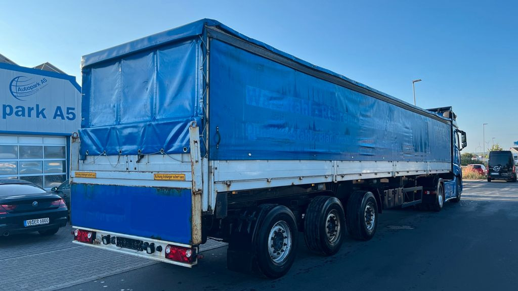 Schmidt Hagen SP/38/E/13,6 Pritsche Plattform Lenkachse - نصف مقطورة بستائر جانبية: صورة 2 Schmidt Hagen SP/38/E/13,6 Pritsche Plattform Lenkachse - نصف مقطورة بستائر جانبية: صورة 2