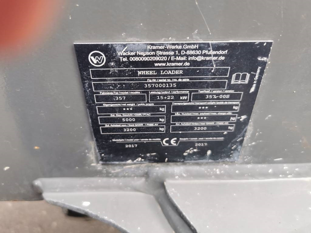 Kramer 5055e - اللودر بعجل: صورة 5 Kramer 5055e - اللودر بعجل: صورة 5