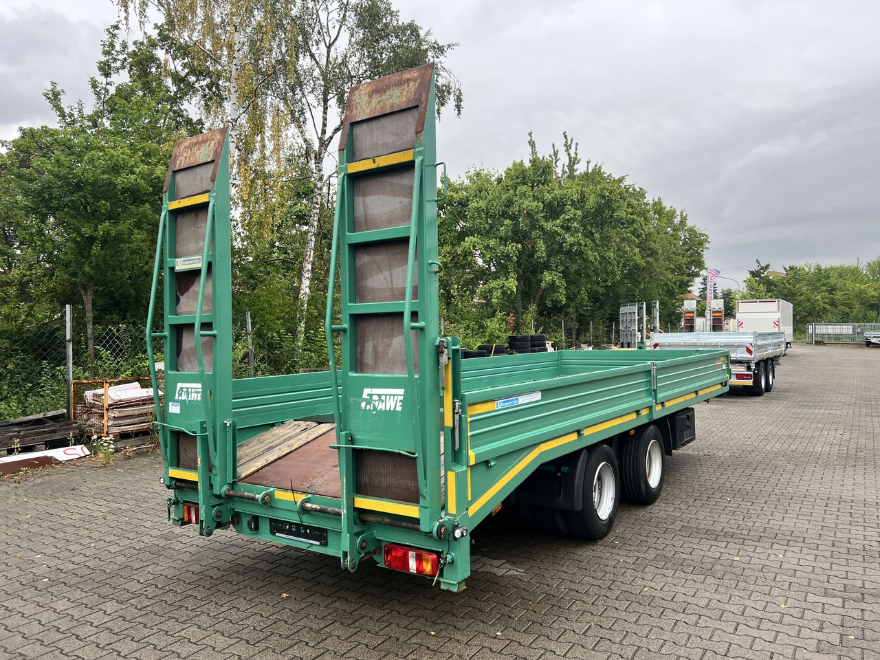 Blomenroehr 688/18000 18 t Tandemtieflader, wenig Benutzt - مقطورة بلودر منخفض: صورة 5 Blomenroehr 688/18000 18 t Tandemtieflader, wenig Benutzt - مقطورة بلودر منخفض: صورة 5