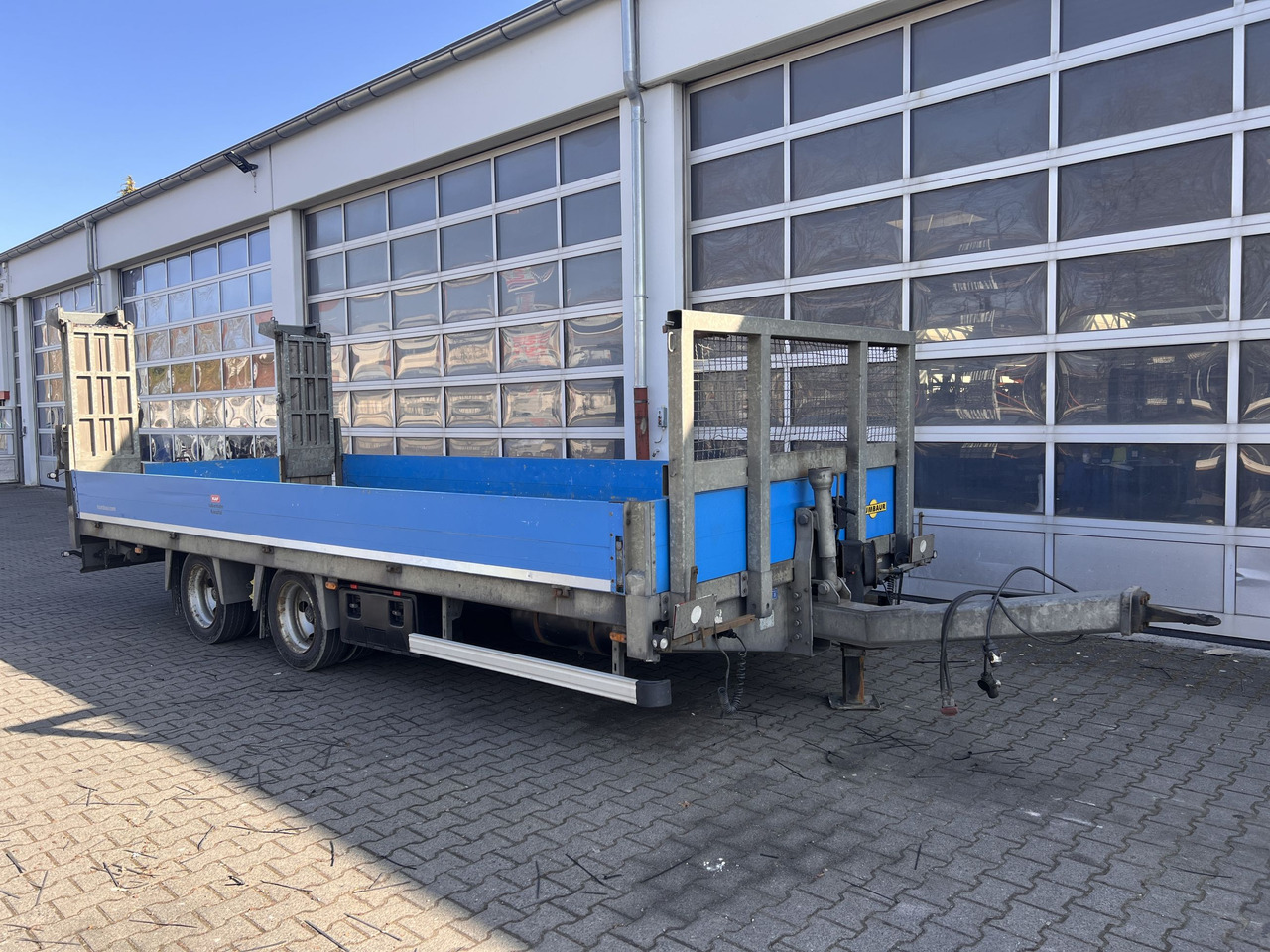 Humbaur HBTZ 136224 TA-BS 13,6 t Tandemtieflader - مقطورة بلودر منخفض: صورة 2 Humbaur HBTZ 136224 TA-BS 13,6 t Tandemtieflader - مقطورة بلودر منخفض: صورة 2