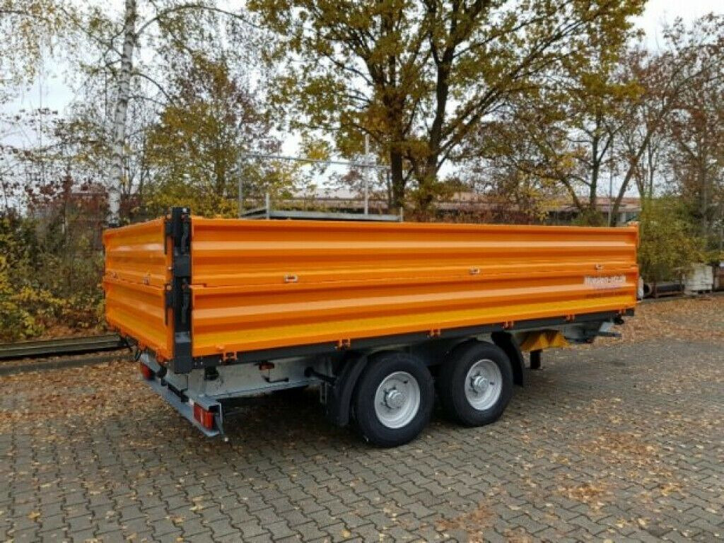 Möslein 13 t Tandem Kipper Tiefladermit Bordwand- Aufsa - مقطورة قلابة: صورة 3 Möslein 13 t Tandem Kipper Tiefladermit Bordwand- Aufsa - مقطورة قلابة: صورة 3