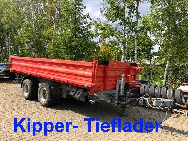 Möslein 19 t Tandemkipper- Tieflader - مقطورة قلابة: صورة 1 Möslein 19 t Tandemkipper- Tieflader - مقطورة قلابة: صورة 1