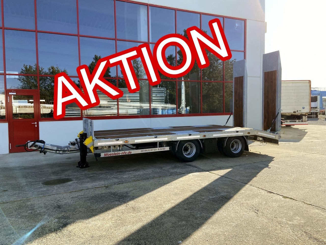 Möslein 19 t Tandemtieflader, Luftgefedert, NEU - مقطورة بلودر منخفض: صورة 1 Möslein 19 t Tandemtieflader, Luftgefedert, NEU - مقطورة بلودر منخفض: صورة 1