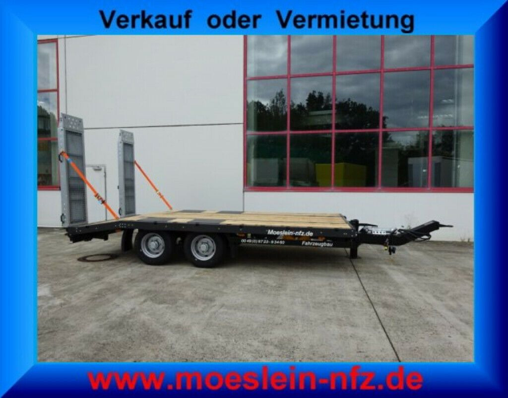 Möslein Neuer Tandemtieflader 13 t GG - مقطورة بلودر منخفض: صورة 1 Möslein Neuer Tandemtieflader 13 t GG - مقطورة بلودر منخفض: صورة 1