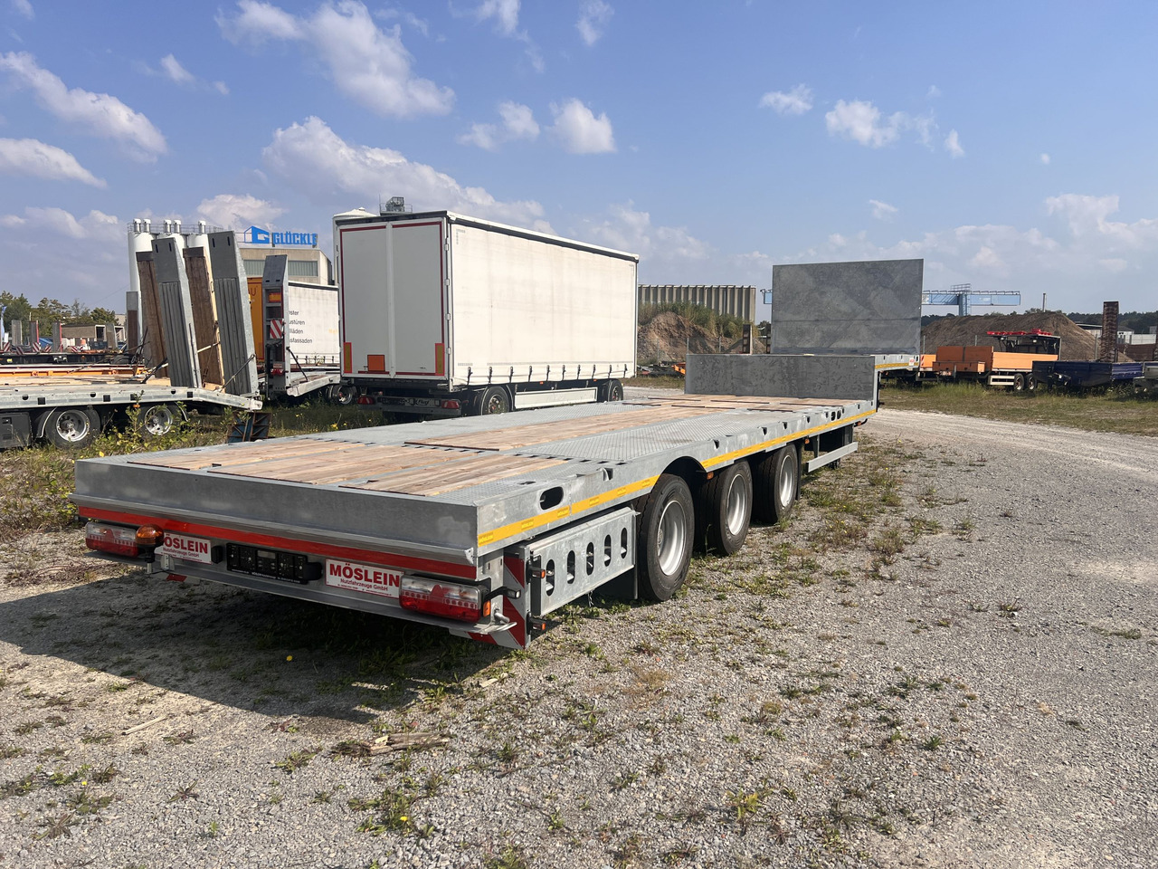 Möslein ST 3 Plato 8,7 3 Achs Satteltieflader Plato 45 t GGfür Fertigteile, Baumaschinen - نصف مقطورة بلودر منخفض: صورة 5 Möslein ST 3 Plato 8,7 3 Achs Satteltieflader Plato 45 t GGfür Fertigteile, Baumaschinen - نصف مقطورة بلودر منخفض: صورة 5
