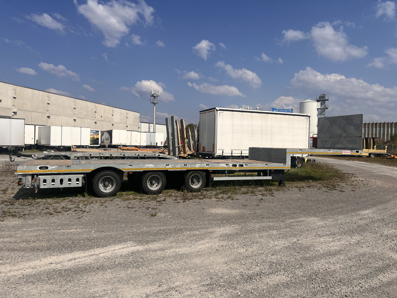 Möslein ST 3 Plato 8,7 3 Achs Satteltieflader Plato 45 t GGfür Fertigteile, Baumaschinen - نصف مقطورة بلودر منخفض: صورة 4 Möslein ST 3 Plato 8,7 3 Achs Satteltieflader Plato 45 t GGfür Fertigteile, Baumaschinen - نصف مقطورة بلودر منخفض: صورة 4