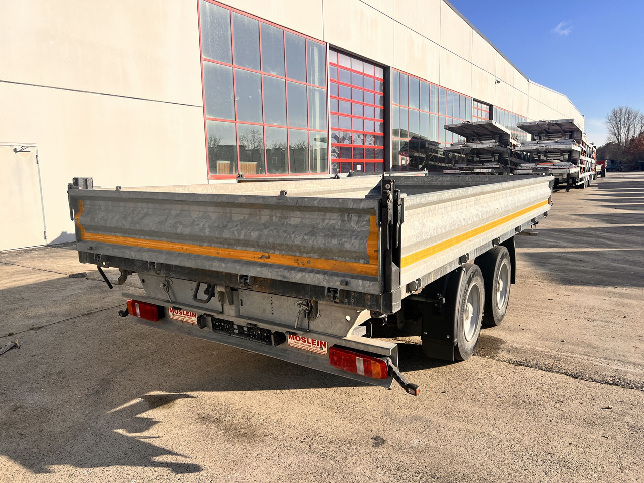 Möslein TDS 13 Schwebheim 13 t Tandemkipper- Tieflader - مقطورة قلابة: صورة 4 Möslein TDS 13 Schwebheim 13 t Tandemkipper- Tieflader - مقطورة قلابة: صورة 4