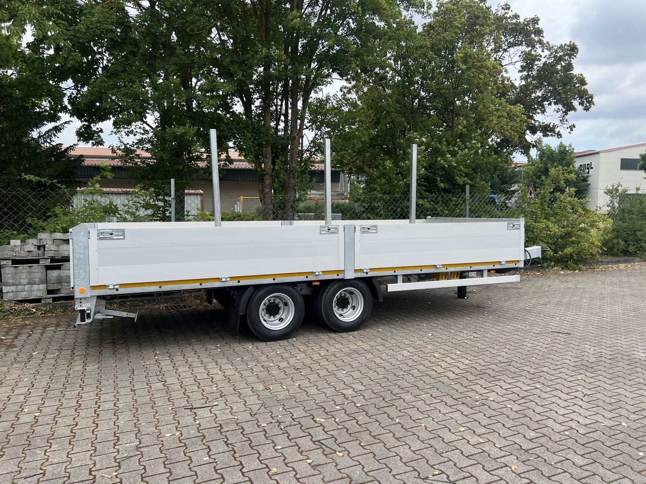 Möslein THT 14,4 G 6,2 14,4 t GG Tandem- Pritschenanhänger- Tieflader - مقطورات مسطحة: صورة 3 Möslein THT 14,4 G 6,2 14,4 t GG Tandem- Pritschenanhänger- Tieflader - مقطورات مسطحة: صورة 3