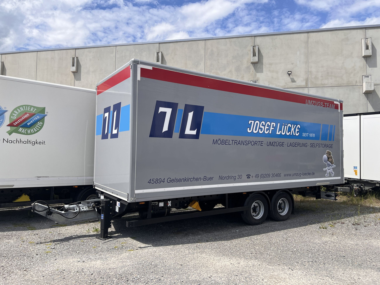 Möslein TKO 105 Schwebheim Tandem- Möbel Koffer- Anhänger - مقطورة بصندوق مغلق: صورة 4 Möslein TKO 105 Schwebheim Tandem- Möbel Koffer- Anhänger - مقطورة بصندوق مغلق: صورة 4