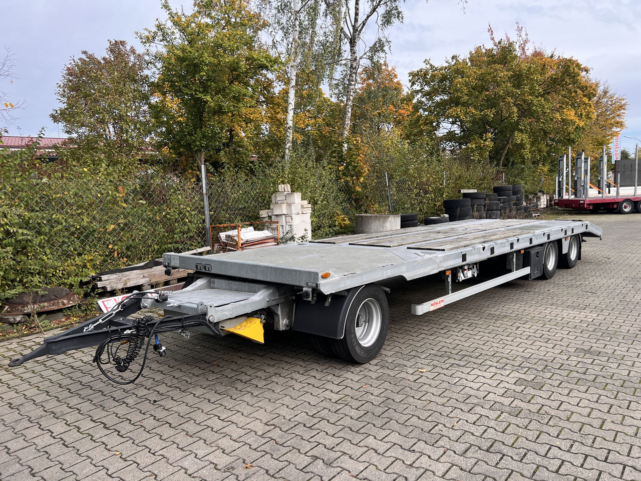Möslein TO 3 F Schwebheim 3 Achs Tiefladeranhänger - مقطورة بلودر منخفض: صورة 3 Möslein TO 3 F Schwebheim 3 Achs Tiefladeranhänger - مقطورة بلودر منخفض: صورة 3
