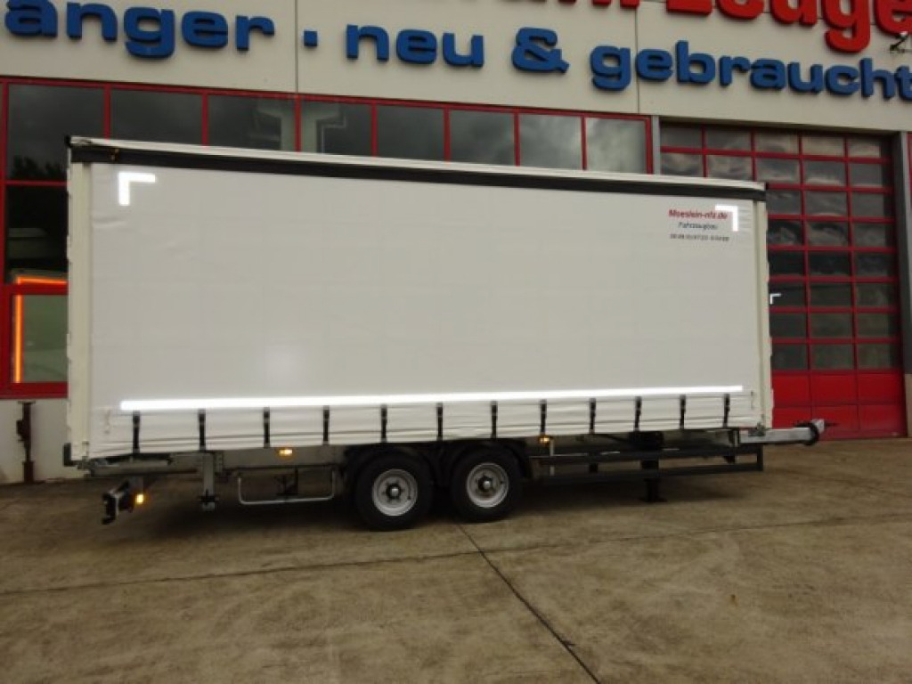 Möslein TPW 105 D Schwebheim Tandem- Planenanhänger Durchladen - مقطورة ستارة: صورة 3 Möslein TPW 105 D Schwebheim Tandem- Planenanhänger Durchladen - مقطورة ستارة: صورة 3