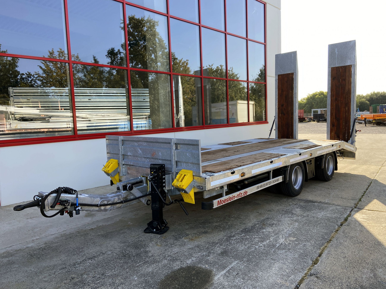 Möslein TT 21-6,5 21 t Tandemtieflader, Luftgefedert, NEU - مقطورة بلودر منخفض: صورة 5 Möslein TT 21-6,5 21 t Tandemtieflader, Luftgefedert, NEU - مقطورة بلودر منخفض: صورة 5