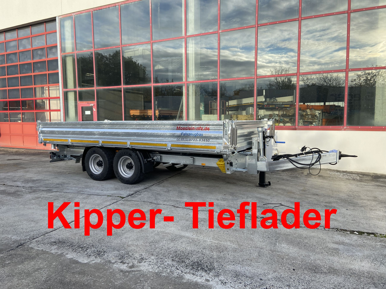 Möslein TTD 11 Breite Reifen 5,70 lang Kipper Tieflader, Breite Reifen, 5,70 m lang-- Neufahrzeug -- - مقطورة قلابة: صورة 5 Möslein TTD 11 Breite Reifen 5,70 lang Kipper Tieflader, Breite Reifen, 5,70 m lang-- Neufahrzeug -- - مقطورة قلابة: صورة 5