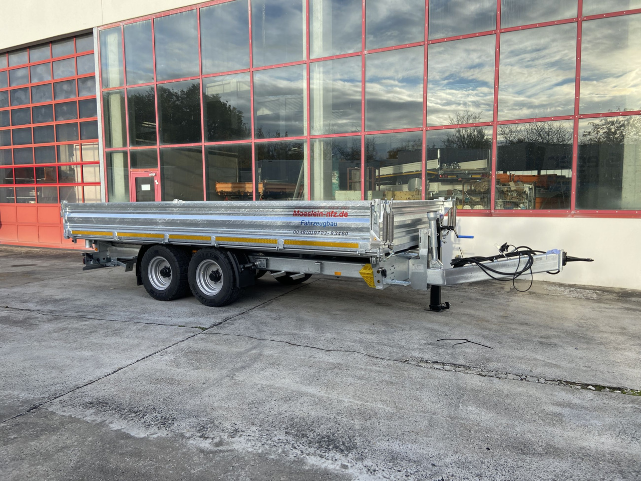 Möslein TTD 11 Breite Reifen Kipper Tieflader, Breite Reifen-- Neufahrzeug -- - مقطورة قلابة: صورة 4 Möslein TTD 11 Breite Reifen Kipper Tieflader, Breite Reifen-- Neufahrzeug -- - مقطورة قلابة: صورة 4