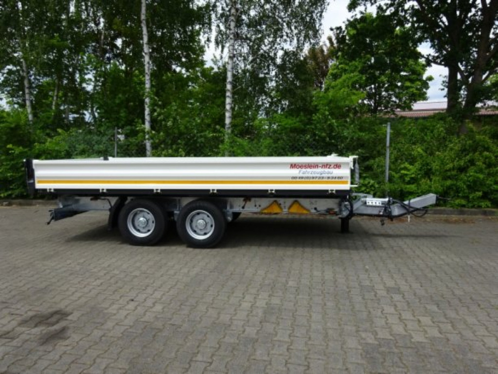Möslein TTD 11 Weiß neuer Tandem 3- Seitenkipper Tieflader-- Neufahrzeug -- - مقطورة قلابة: صورة 5 Möslein TTD 11 Weiß neuer Tandem 3- Seitenkipper Tieflader-- Neufahrzeug -- - مقطورة قلابة: صورة 5