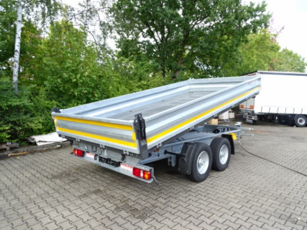 Möslein TTD 13 Verzinkt 13 t Tandem 3- Seitenkipper Tieflader-- Neufahrzeug -- - مقطورة قلابة: صورة 4 Möslein TTD 13 Verzinkt 13 t Tandem 3- Seitenkipper Tieflader-- Neufahrzeug -- - مقطورة قلابة: صورة 4