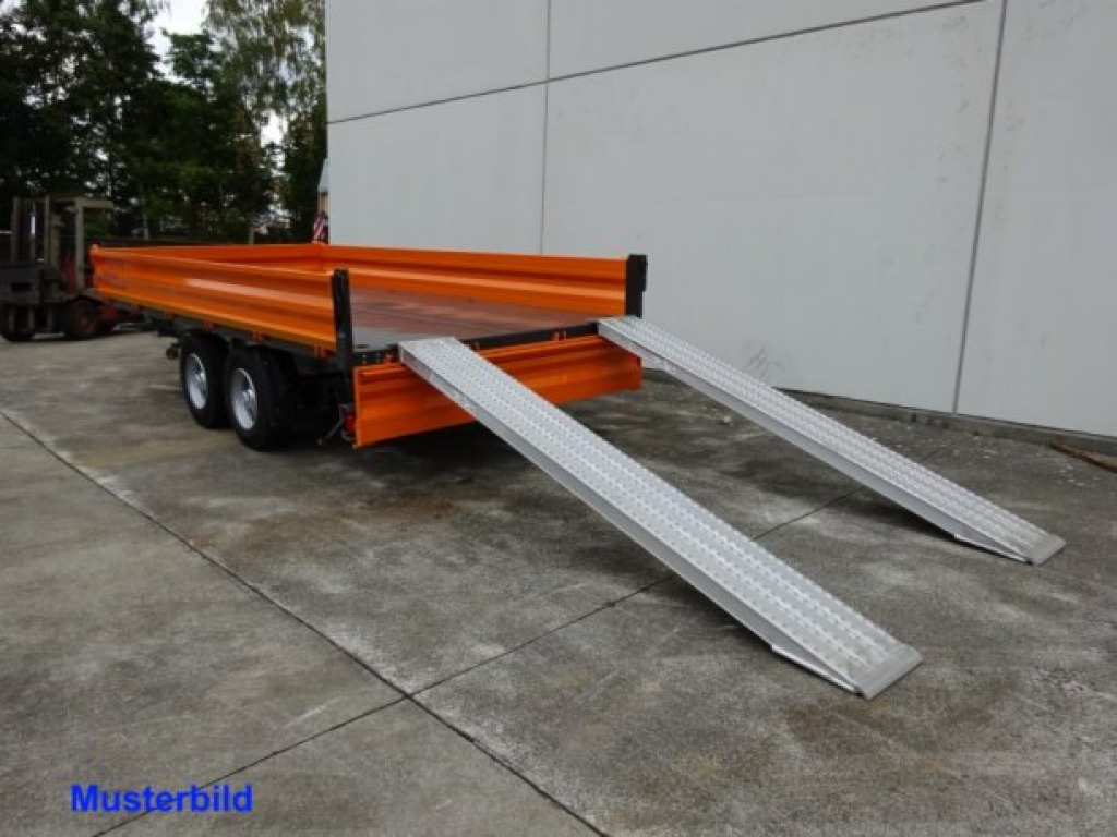 Möslein TTD11 Orange neuer Tandem 3- Seitenkipper Tieflader-- Neufahrzeug -- - مقطورة قلابة: صورة 3 Möslein TTD11 Orange neuer Tandem 3- Seitenkipper Tieflader-- Neufahrzeug -- - مقطورة قلابة: صورة 3