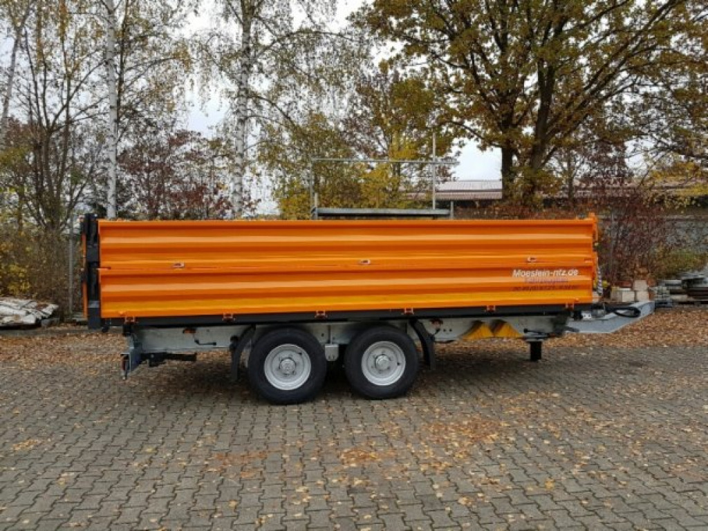 Möslein TTD13- BA Orange 13 t Tandem Kipper Tiefladermit Bordwand- Aufsatz-- Neufahrzeug -- - مقطورة قلابة: صورة 1 Möslein TTD13- BA Orange 13 t Tandem Kipper Tiefladermit Bordwand- Aufsatz-- Neufahrzeug -- - مقطورة قلابة: صورة 1