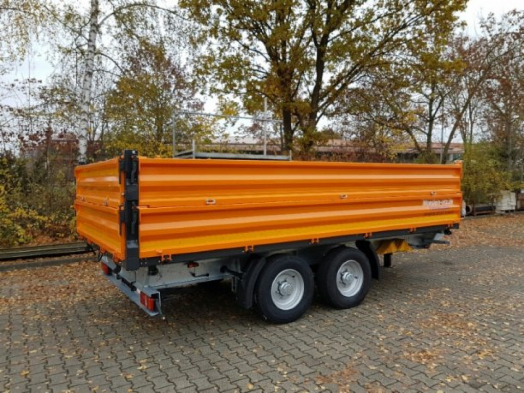 Möslein TTD13- BA Orange 13 t Tandem Kipper Tiefladermit Bordwand- Aufsatz-- Neufahrzeug -- - مقطورة قلابة: صورة 3 Möslein TTD13- BA Orange 13 t Tandem Kipper Tiefladermit Bordwand- Aufsatz-- Neufahrzeug -- - مقطورة قلابة: صورة 3