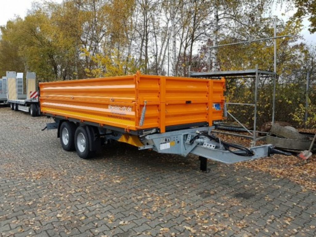 Möslein TTD13- BA Orange 13 t Tandem Kipper Tiefladermit Bordwand- Aufsatz-- Neufahrzeug -- - مقطورة قلابة: صورة 5 Möslein TTD13- BA Orange 13 t Tandem Kipper Tiefladermit Bordwand- Aufsatz-- Neufahrzeug -- - مقطورة قلابة: صورة 5