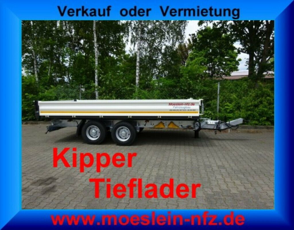 Möslein neuer Tandem 3- Seitenkipper Tieflader-- Neufah - مقطورة قلابة: صورة 2 Möslein neuer Tandem 3- Seitenkipper Tieflader-- Neufah - مقطورة قلابة: صورة 2