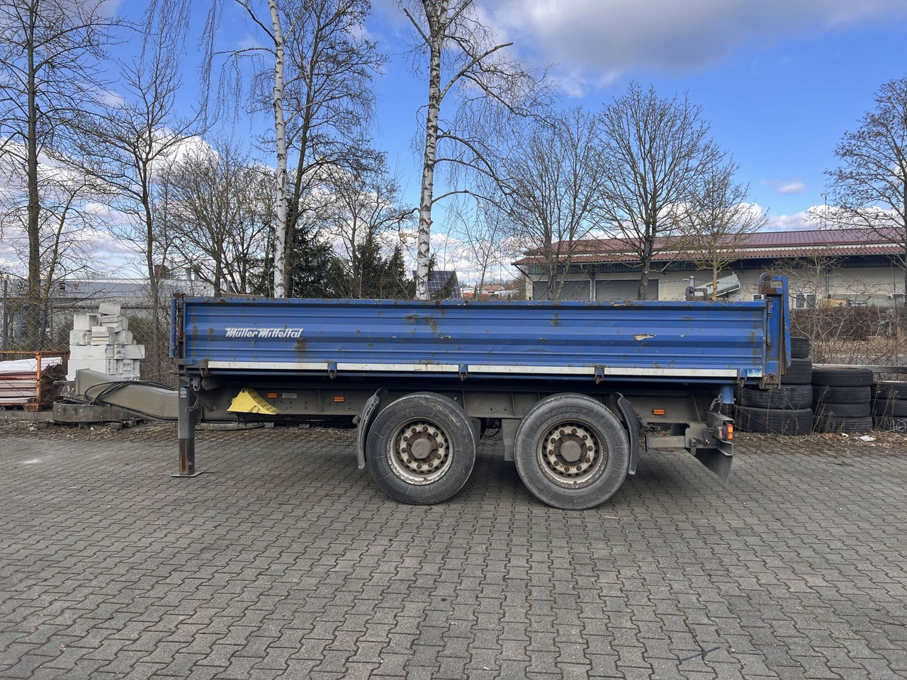 Müller-Mitteltal 18 t Tandemkipper- Tieflader - مقطورة قلابة: صورة 3 Müller-Mitteltal 18 t Tandemkipper- Tieflader - مقطورة قلابة: صورة 3