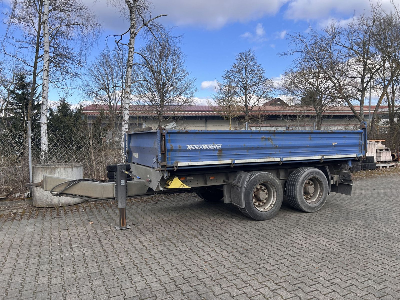 Müller-Mitteltal 18 t Tandemkipper- Tieflader - مقطورة قلابة: صورة 1 Müller-Mitteltal 18 t Tandemkipper- Tieflader - مقطورة قلابة: صورة 1
