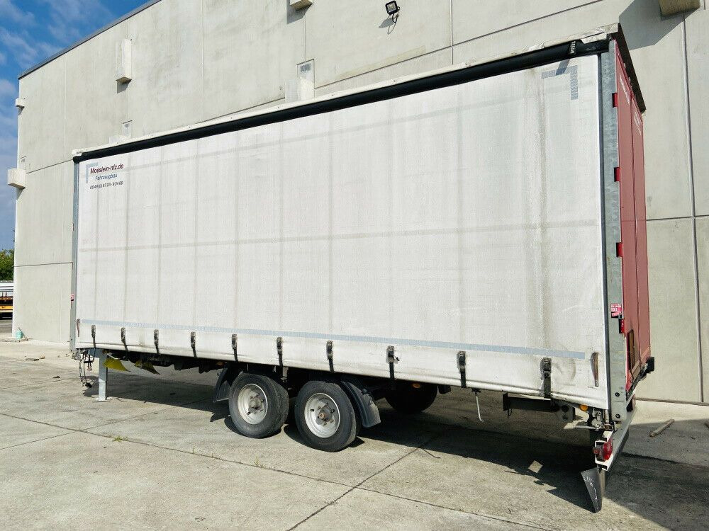 Tandem- Schiebeplanenanhänger zum Durchladen - شاحنة ذات ستائر جانبية: صورة 4 Tandem- Schiebeplanenanhänger zum Durchladen - شاحنة ذات ستائر جانبية: صورة 4