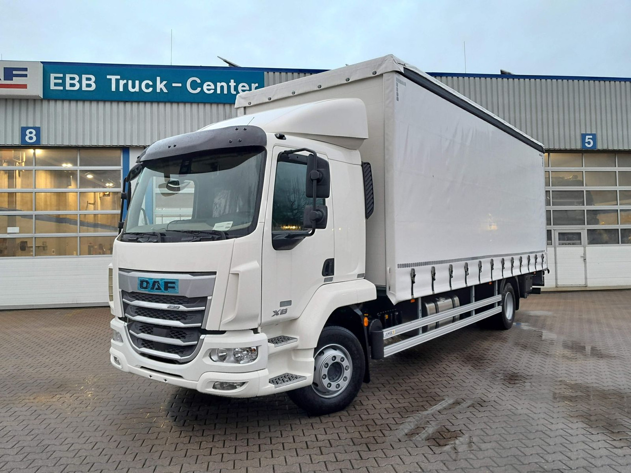 DAF FA XB 290 16t Junge Curtainsider - شاحنة ذات ستائر جانبية: صورة 1 DAF FA XB 290 16t Junge Curtainsider - شاحنة ذات ستائر جانبية: صورة 1