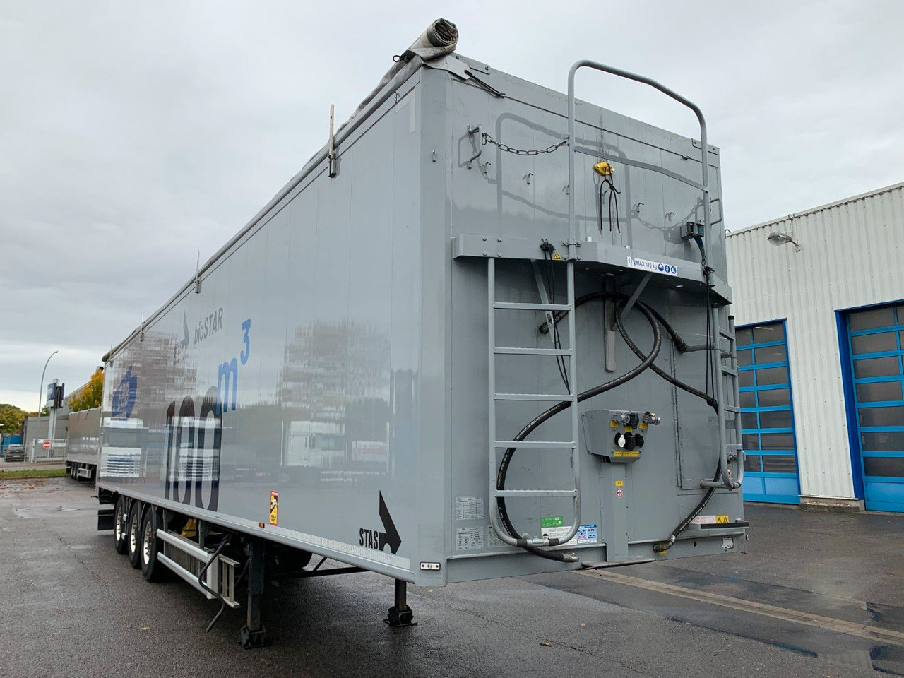 Stas bioSTAR ca 100 cbm 14,9 m Innenlänge - نصف مقطورة ذات أرضية سير: صورة 4 Stas bioSTAR ca 100 cbm 14,9 m Innenlänge - نصف مقطورة ذات أرضية سير: صورة 4