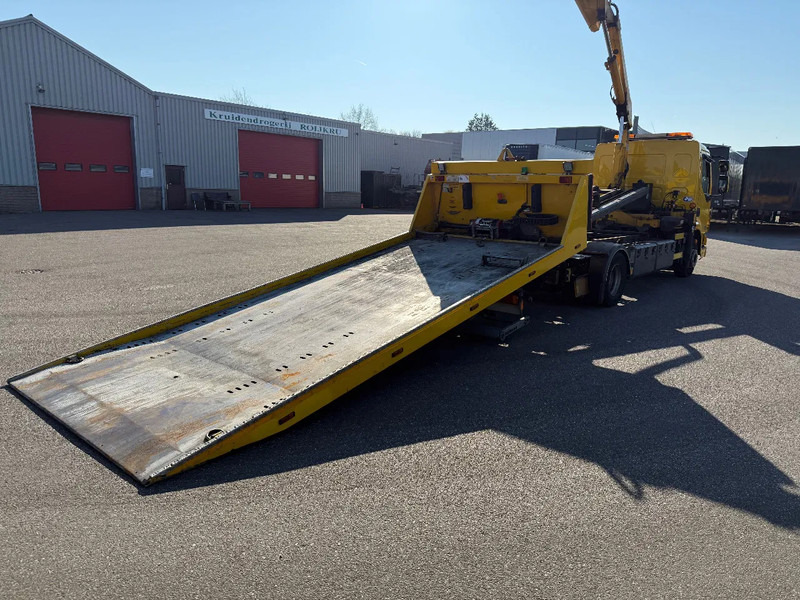 DAF LF 45 180 EEV 2013 plateau + bril + crane - شاحنة سحب: صورة 3 DAF LF 45 180 EEV 2013 plateau + bril + crane - شاحنة سحب: صورة 3