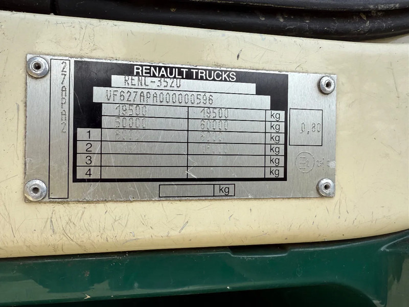 تأجير Renault Premium 330 2006 euro 3 airco Renault Premium 330 2006 euro 3 airco: صورة 10