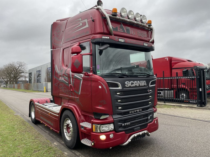 Scania R730 V8 2017 full option - مقطورة السحب: صورة 2 Scania R730 V8 2017 full option - مقطورة السحب: صورة 2