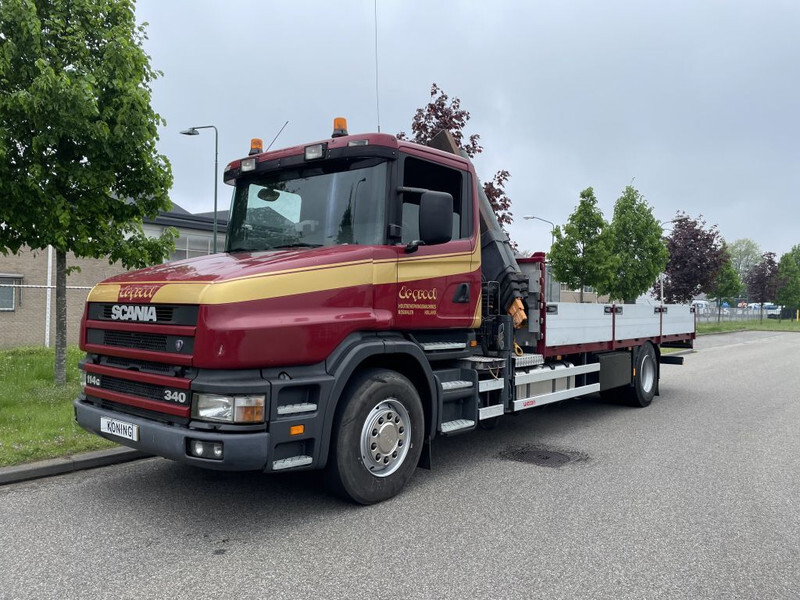 Scania T114-340 TORPEDO + KRAAN - شاحنة كرين: صورة 1 Scania T114-340 TORPEDO + KRAAN - شاحنة كرين: صورة 1