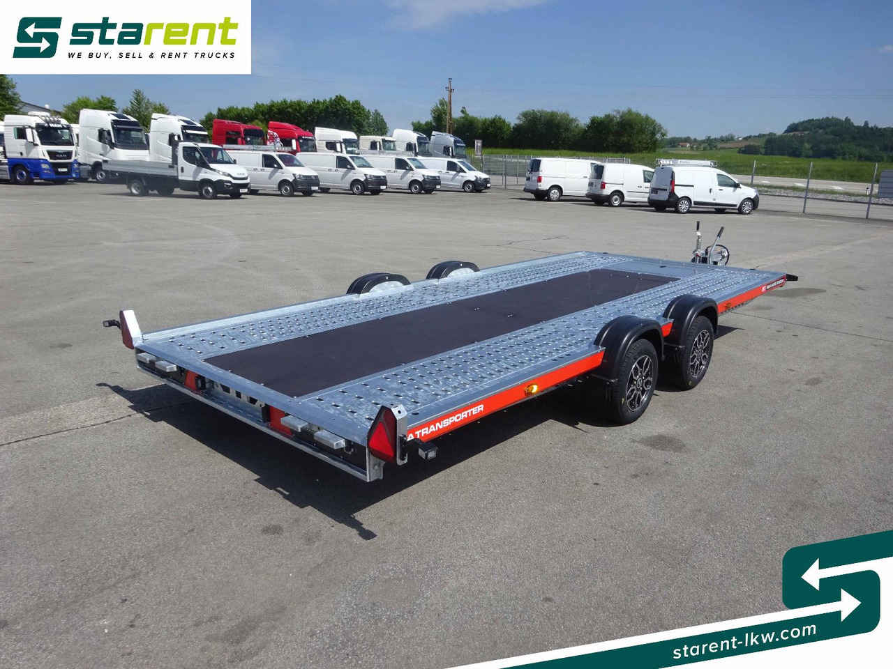 Brian James Trailers A-Transporter, Rampen, Alufelgen - مقطورة نقل اوتوماتيكي: صورة 5 Brian James Trailers A-Transporter, Rampen, Alufelgen - مقطورة نقل اوتوماتيكي: صورة 5