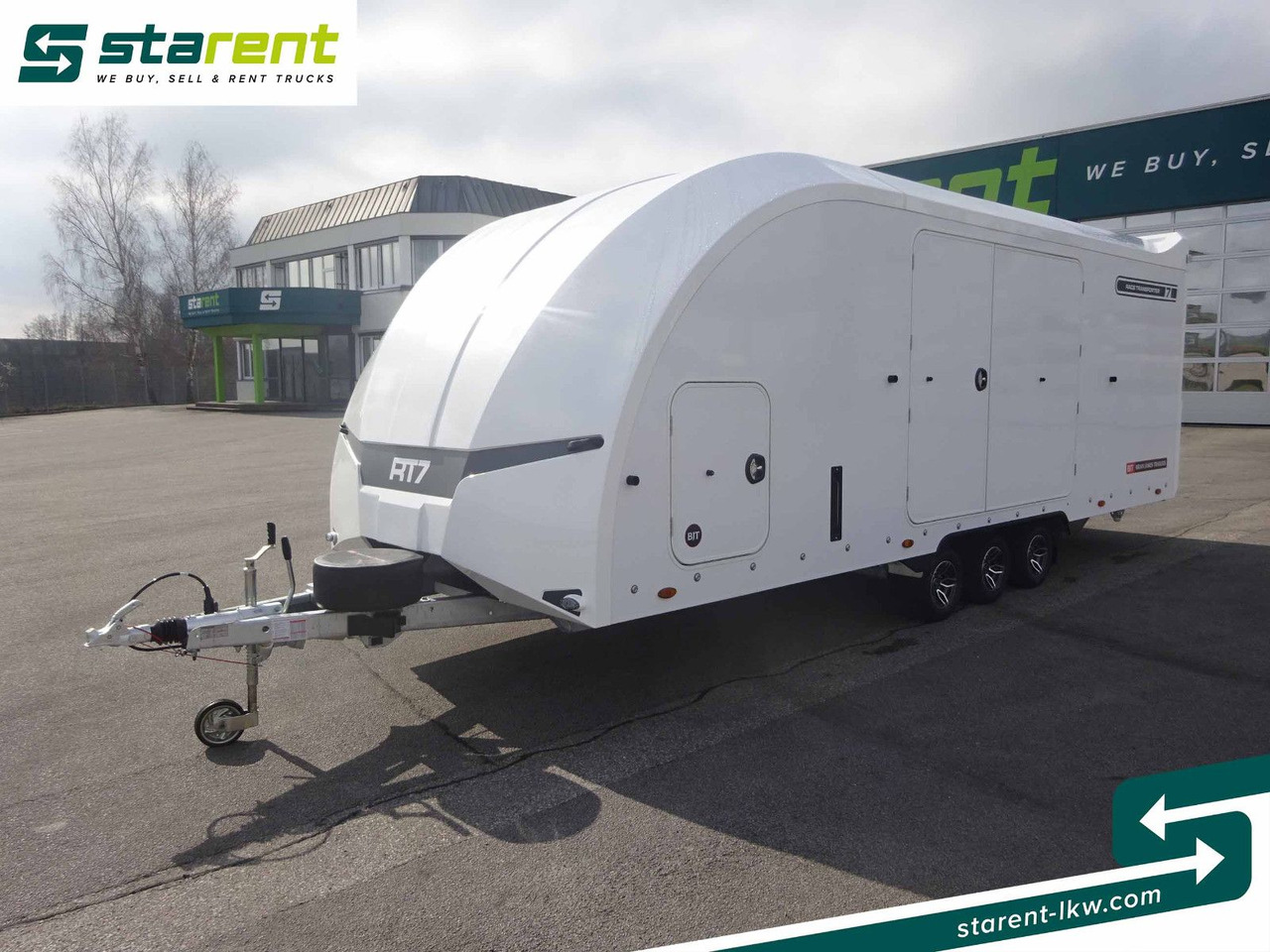 Brian James Trailers Race Transporter 7, Seilwinde - مقطورة نقل اوتوماتيكي: صورة 1 Brian James Trailers Race Transporter 7, Seilwinde - مقطورة نقل اوتوماتيكي: صورة 1