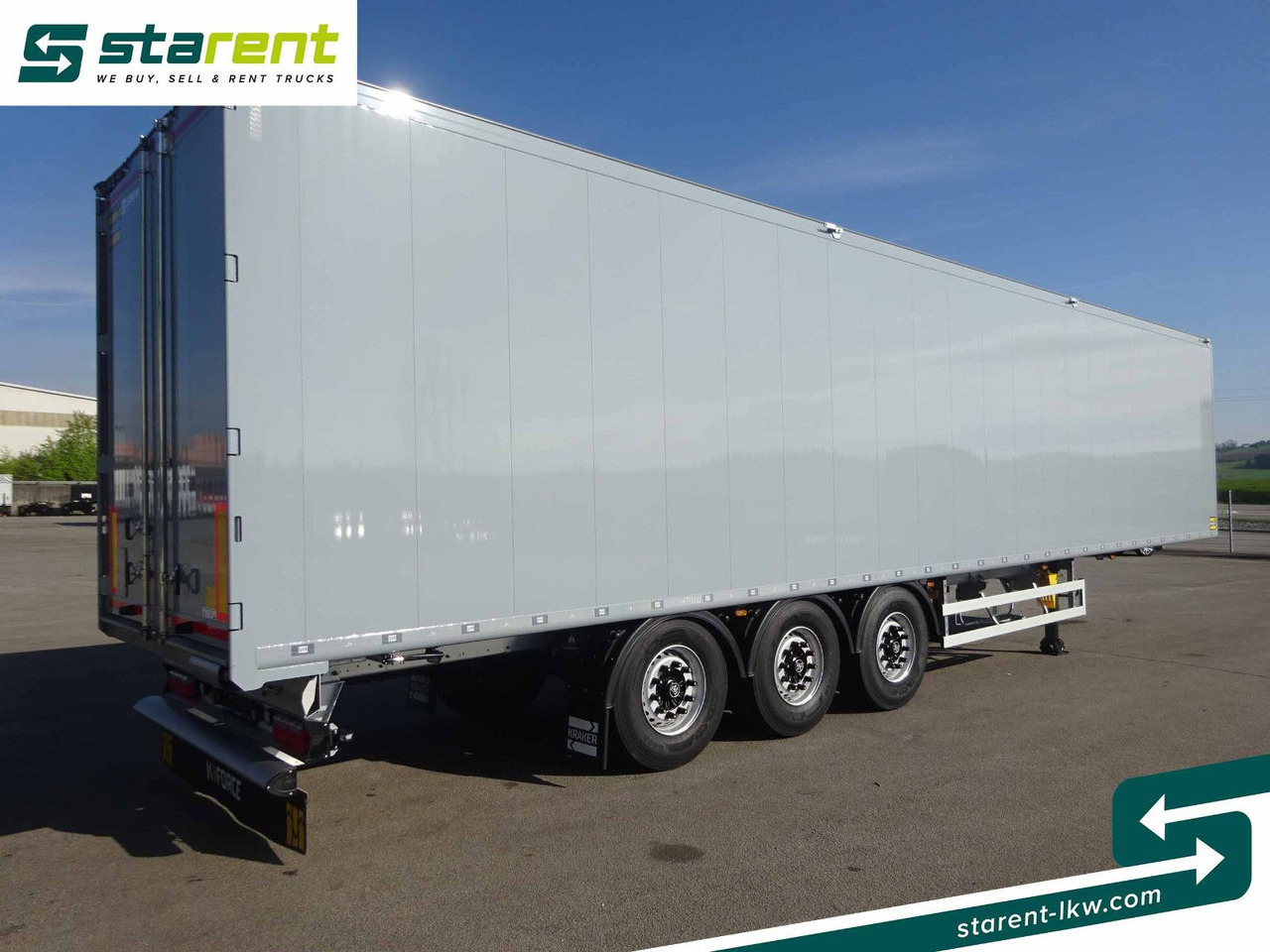Kraker CF-Z 200ZL, 92 m³, 8mm Boden, BPW-Achsen - نصف مقطورة ذات أرضية سير: صورة 5 Kraker CF-Z 200ZL, 92 m³, 8mm Boden, BPW-Achsen - نصف مقطورة ذات أرضية سير: صورة 5