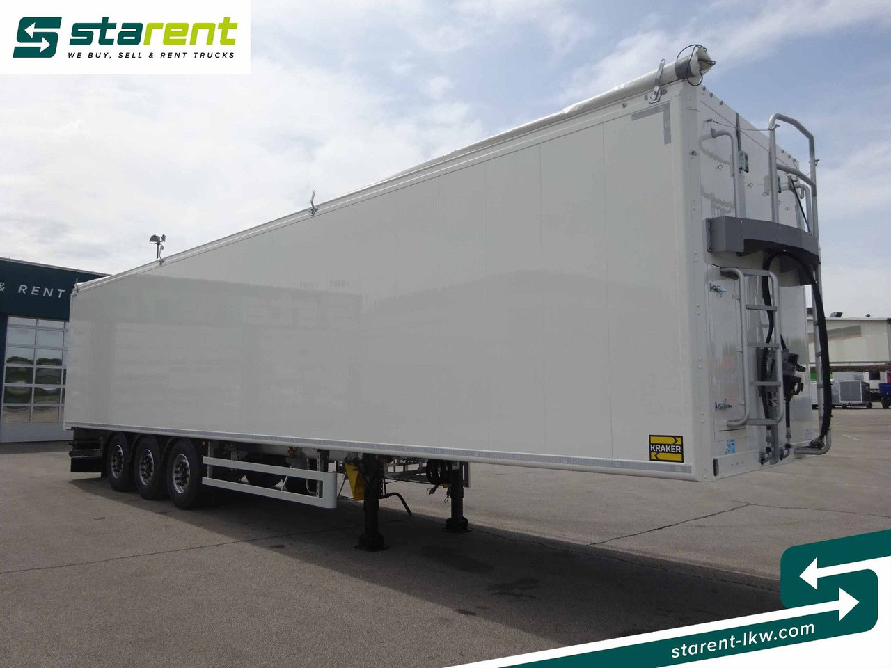 Kraker CF-Z 200ZL, 92 m³, Funkfernbedienung, BPW-Achsen - نصف مقطورة ذات أرضية سير: صورة 3 Kraker CF-Z 200ZL, 92 m³, Funkfernbedienung, BPW-Achsen - نصف مقطورة ذات أرضية سير: صورة 3