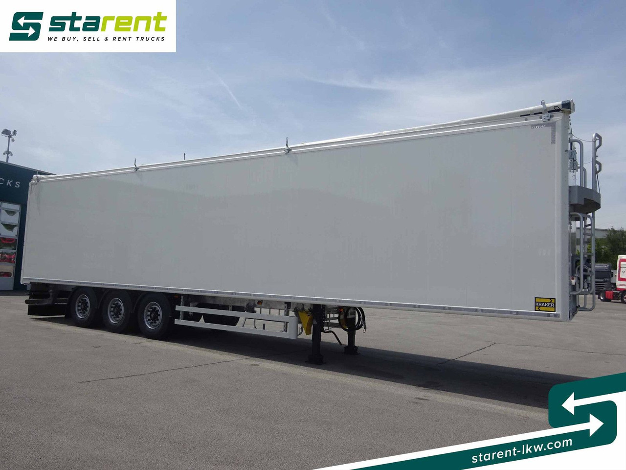 Kraker CF-Z 200ZL, 92 m³, Funkfernbedienung, BPW-Achsen - نصف مقطورة ذات أرضية سير: صورة 3 Kraker CF-Z 200ZL, 92 m³, Funkfernbedienung, BPW-Achsen - نصف مقطورة ذات أرضية سير: صورة 3