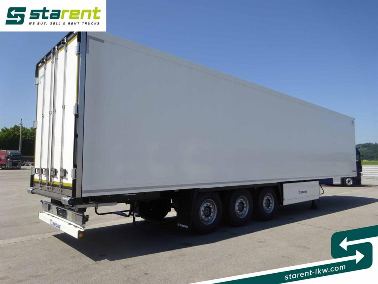 Krone Carrier Vector 1550 Blumenbreit Liftachse - نصف مقطورة للتبريد: صورة 5 Krone Carrier Vector 1550 Blumenbreit Liftachse - نصف مقطورة للتبريد: صورة 5