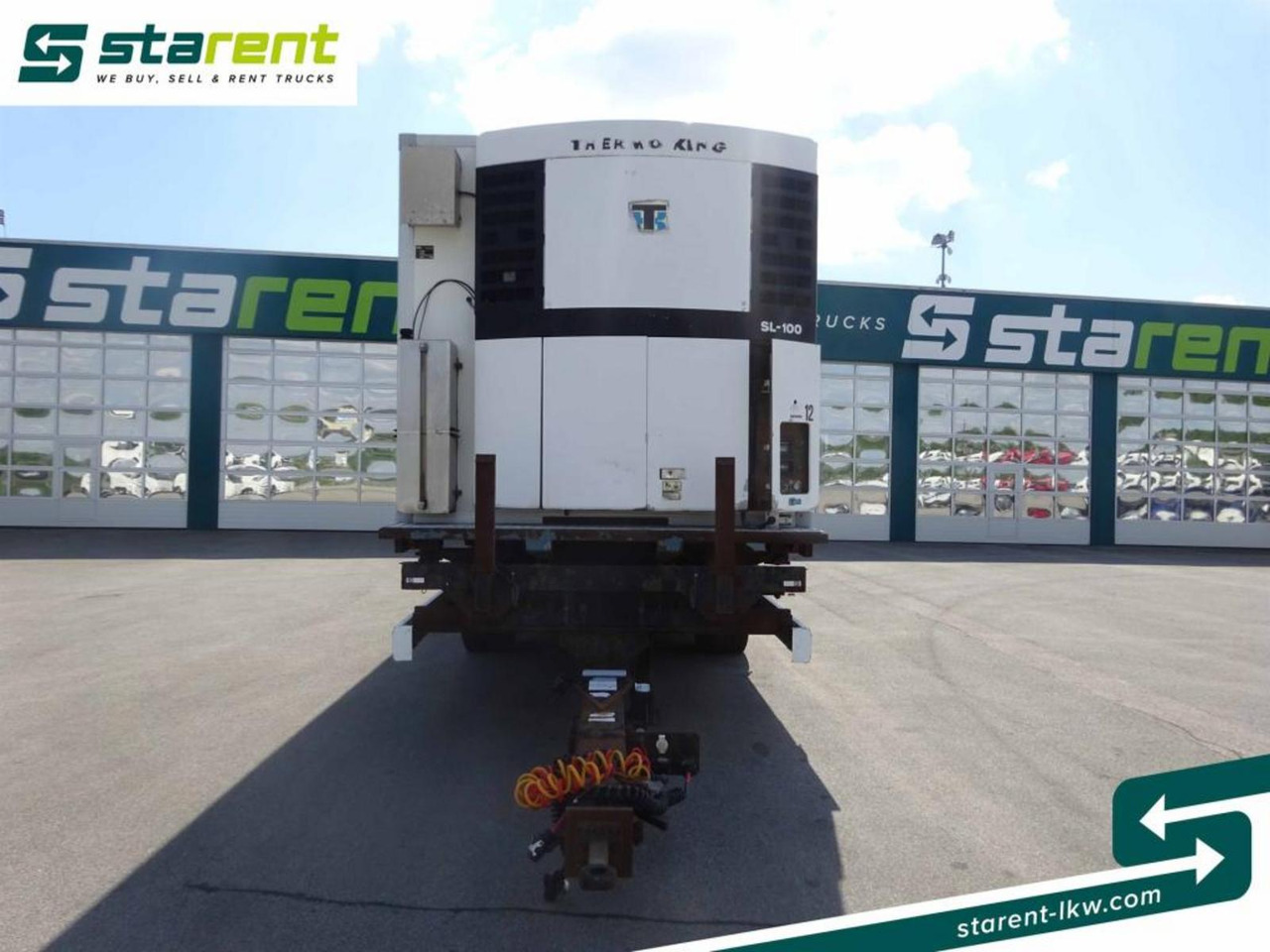 Krone Jumbotandemlafette, BDF - Wechselrahmen - مقطورة للتبريد: صورة 2 Krone Jumbotandemlafette, BDF - Wechselrahmen - مقطورة للتبريد: صورة 2