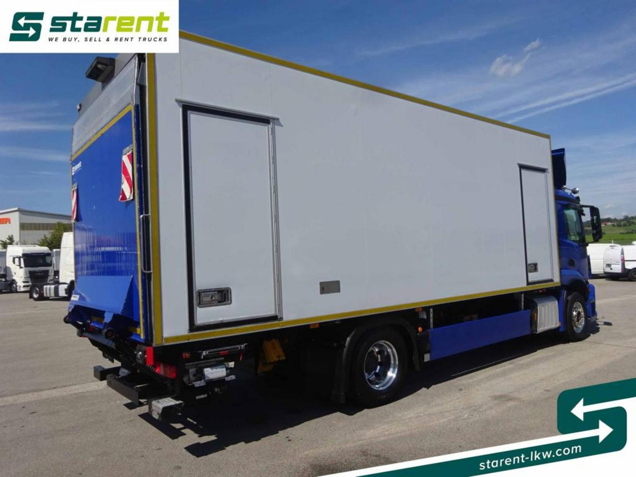 Mercedes Benz Actros 1836 ThermoKing Vollluftfederung LBW NAVI T - شاحنة ذات مبرد: صورة 5 Mercedes Benz Actros 1836 ThermoKing Vollluftfederung LBW NAVI T - شاحنة ذات مبرد: صورة 5