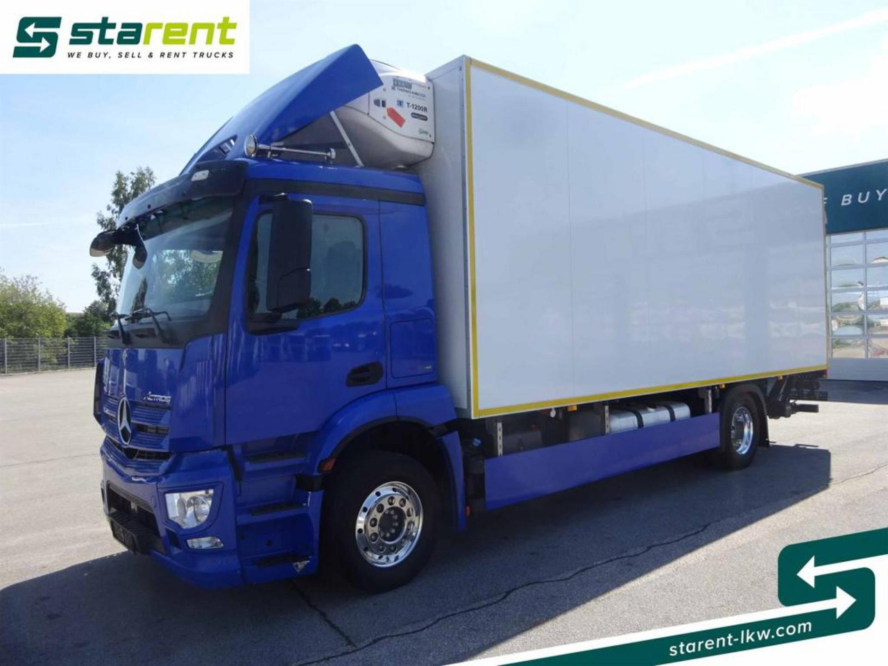 Mercedes Benz Actros 1836 ThermoKing Vollluftfederung LBW NAVI T - شاحنة ذات مبرد: صورة 1 Mercedes Benz Actros 1836 ThermoKing Vollluftfederung LBW NAVI T - شاحنة ذات مبرد: صورة 1